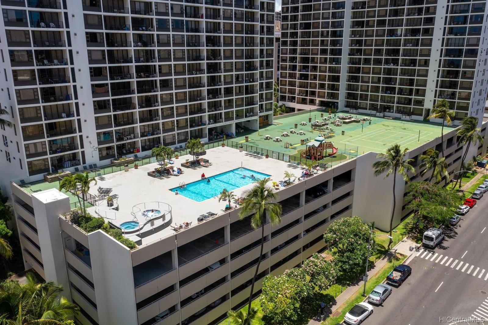 Apartment High Floor Oceanview Escape With Full Kitchen - Steps To Waikiki And Diamond Head Views, Free Parking